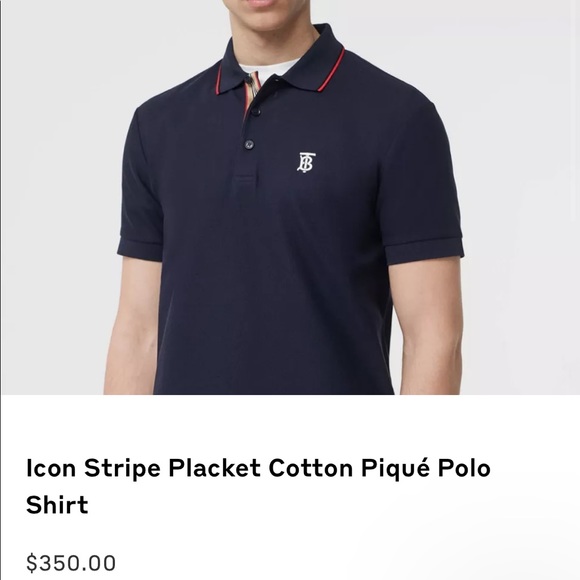 Men’s Burberry polo